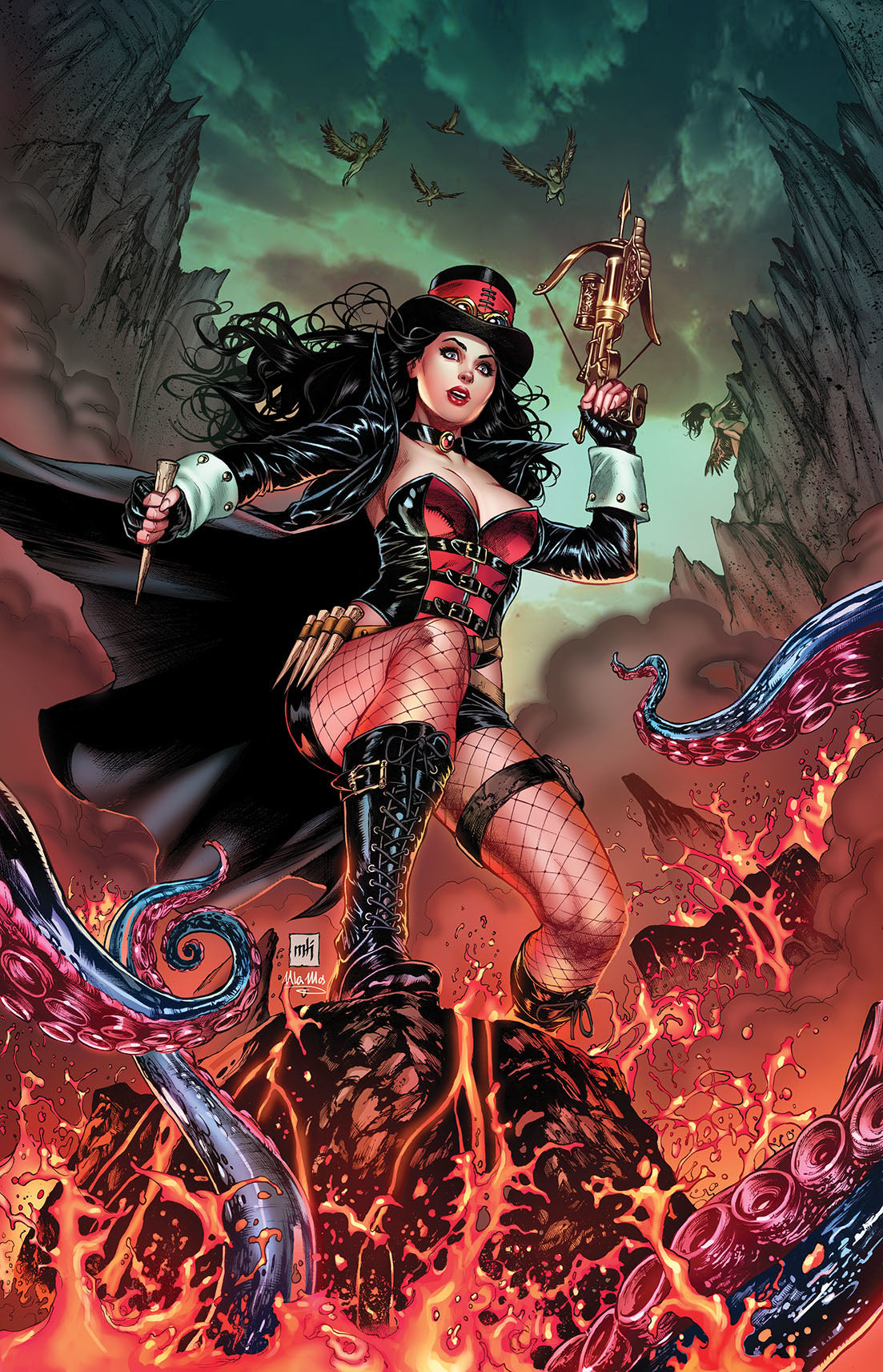 Van Helsing Return Of League Of Monsters #2 A Mike Krome (01/12/2022) Zenescope