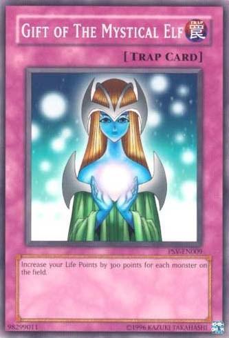Normal Trap, Pharaoh's Servant, Short Print, Trap, Unlimited Gift of The Mystical Elf [PSV-EN009] Short Print - Trading Card World