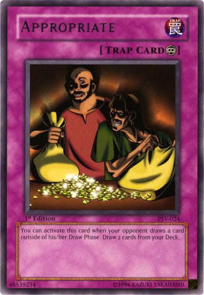 1st Edition, Continuous Trap, Pharaoh's Servant, Rare, Trap, Unlimited Appropriate [PSV-024] Rare - Trading Card World