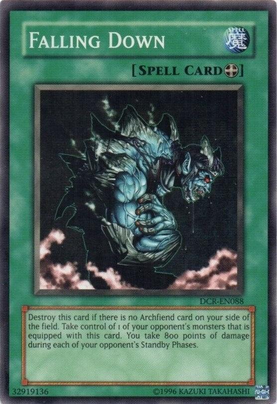 Common, Dark Crisis, Equip Spell, Spell, Unlimited Falling Down [DCR-EN088] Common - Trading Card World