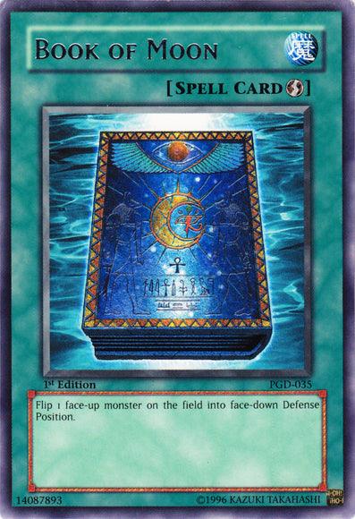 1st Edition, Pharaonic Guardian, Quick Play Spell, Rare, Spell, Unlimited Book of Moon [PGD-035] Rare - Trading Card World