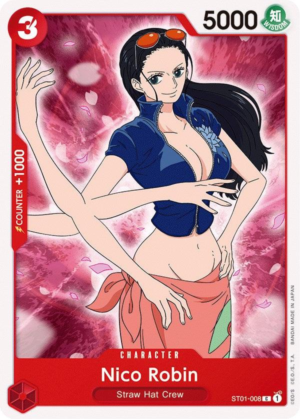 Character, Common, Starter Deck: Straw Hat Crew, Starter Decks, Straw Hat Crew Nico Robin [Starter Deck: Straw Hat Crew] - Trading Card World