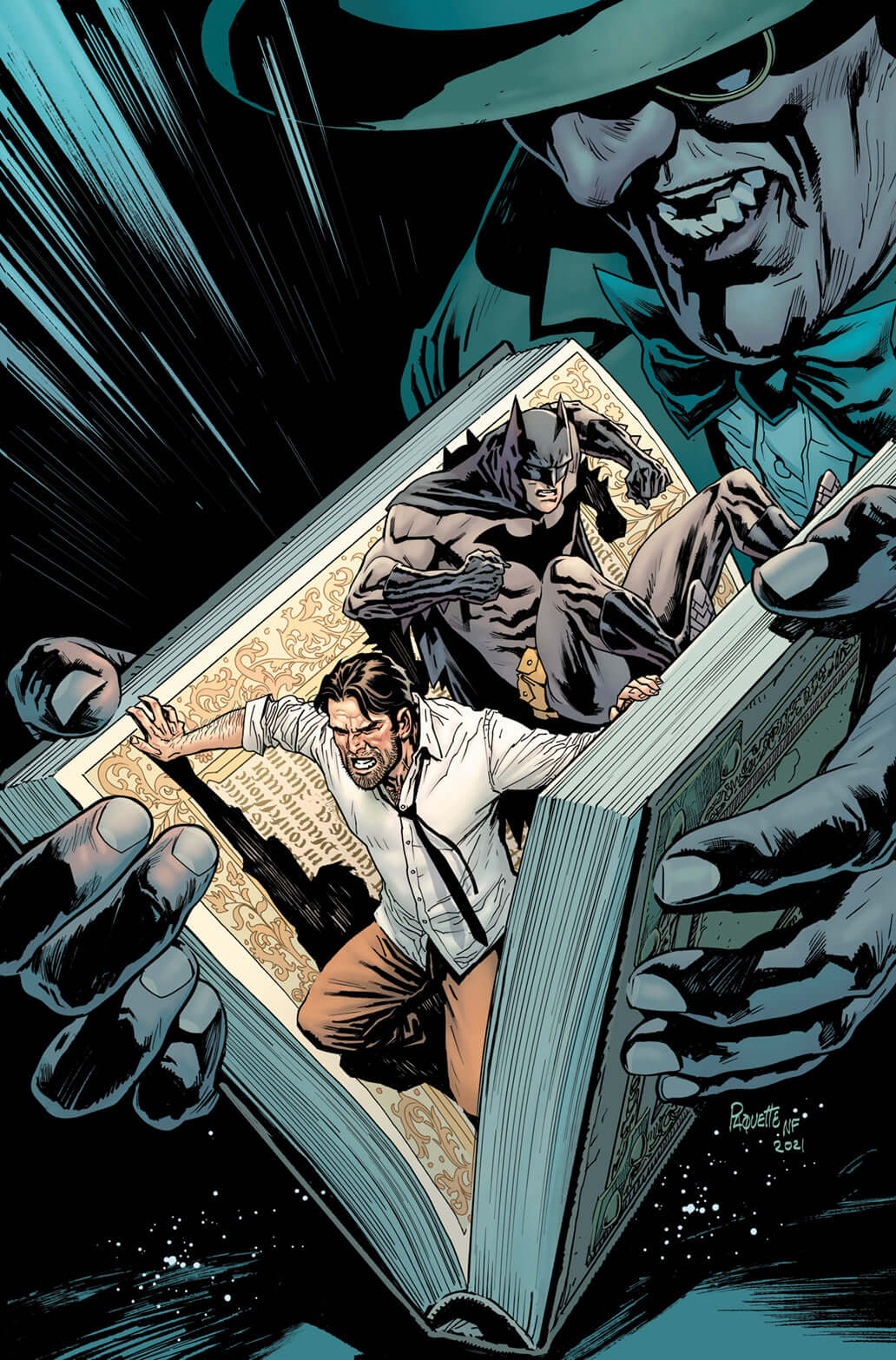 Batman Vs Bigby A Wolf In Gotham #5 (Of 6) A Yanick Paquette Bill Willingham (Mr) (01/18/2022) Dc