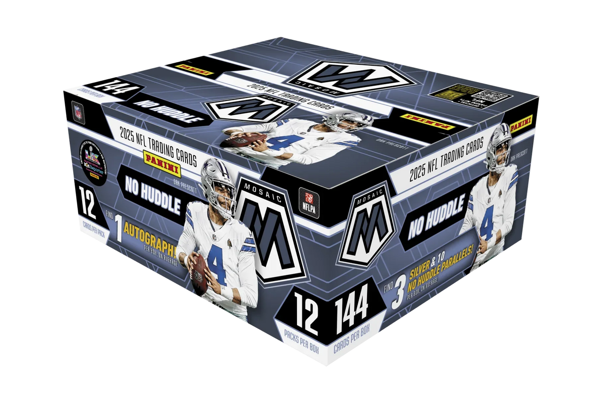 2025 Panini Mosaic Football - No Huddle Box
