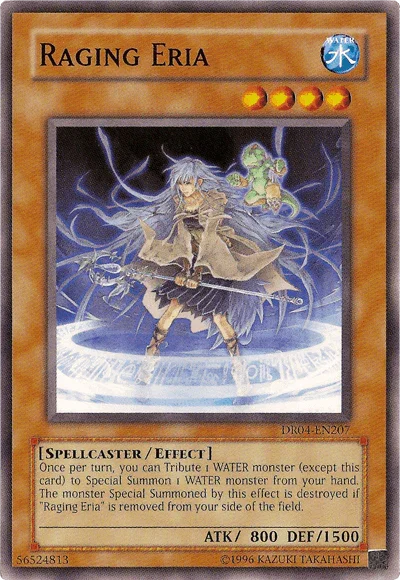 Common, Dark Revelation Volume 4, Effect Monster, Spellcaster, Unlimited, Water Raging Eria [DR04-EN207] Common - Trading Card World