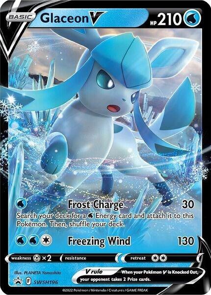 Sword & Shield: Black Star Promos Glaceon V (SWSH196) [Sword & Shield: Black Star Promos] - Trading Card World