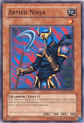 Common, Earth, Effect Monster, Retro Pack 1, Unlimited, Warrior Armed Ninja [RP01-EN013] Common - Trading Card World