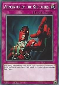 1st Edition, Common, Normal Trap, Structure Deck: Freezing Chains, Trap Appointer of the Red Lotus [SDFC-EN035] Common - Trading Card World
