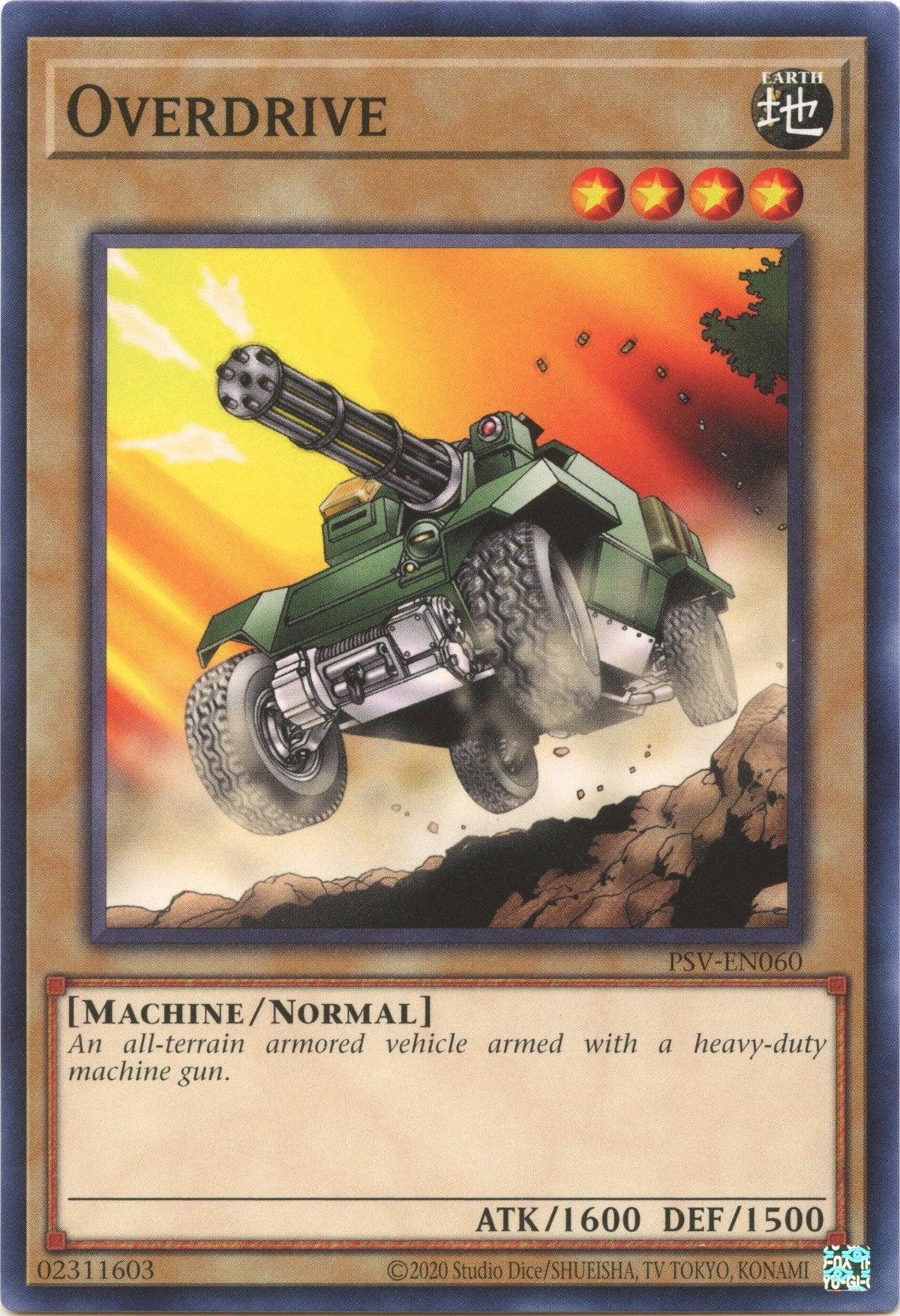 Common, Earth, Machine, Normal Monster, Pharaoh's Servant (25th Anniversary Edition), Unlimited Overdrive (25th Anniversary) [PSV-EN060] Common - Trading Card World