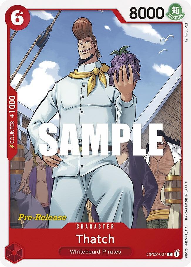 Character, Common, Paramount War, Paramount War Pre-Release Cards, Whitebeard Pirates Thatch [Paramount War Pre-Release Cards] - Trading Card World