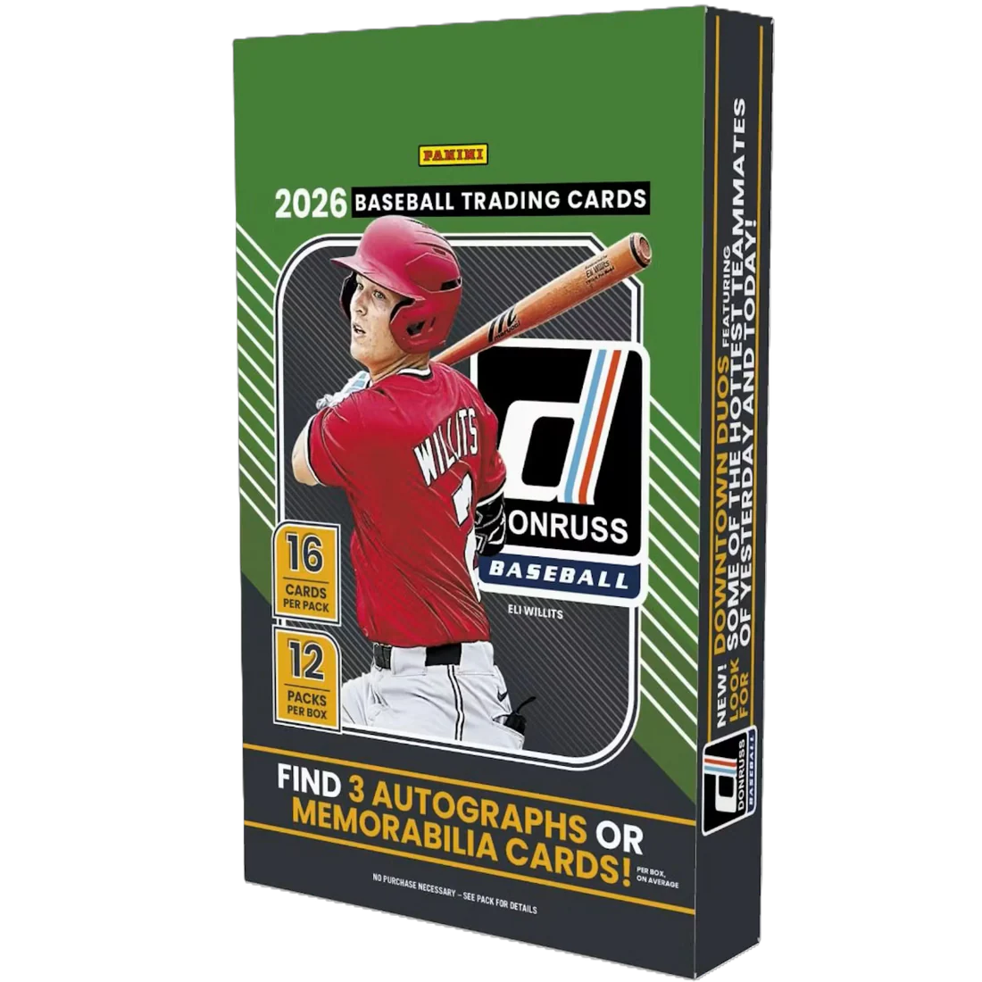 2026 Panini Donruss Baseball Trading Card Box - Hobby