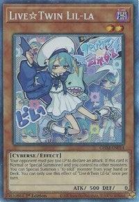 1st Edition, Collector's Rare, Cyberse, Dark, Effect Monster, Genesis Impact Live Twin Lil-la (CR) [GEIM-EN014] Collector's Rare - Trading Card World