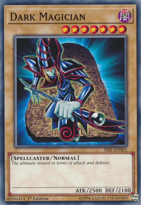1st Edition, Common, Dark, Normal Monster, Speed Duel: Destiny Masters, Spellcaster Dark Magician [SS01-ENA01] Common - Trading Card World
