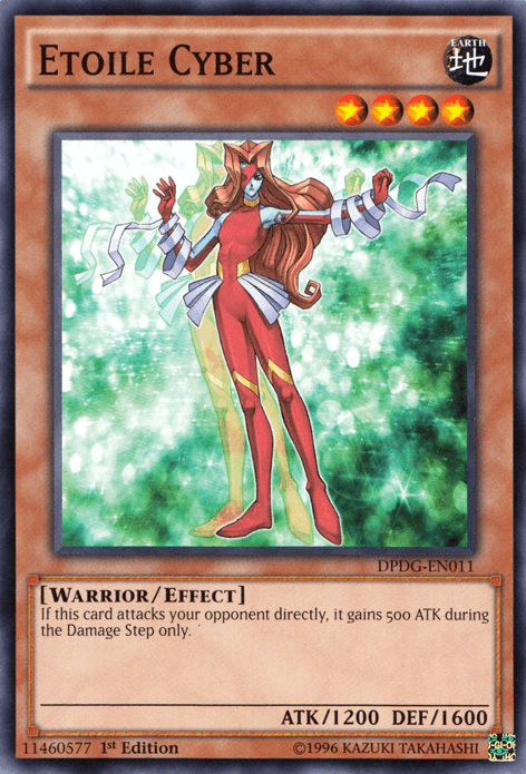 1st Edition, Common, Duelist Pack: Dimensional Guardians, Earth, Effect Monster, Warrior Etoile Cyber [DPDG-EN011] Common - Trading Card World