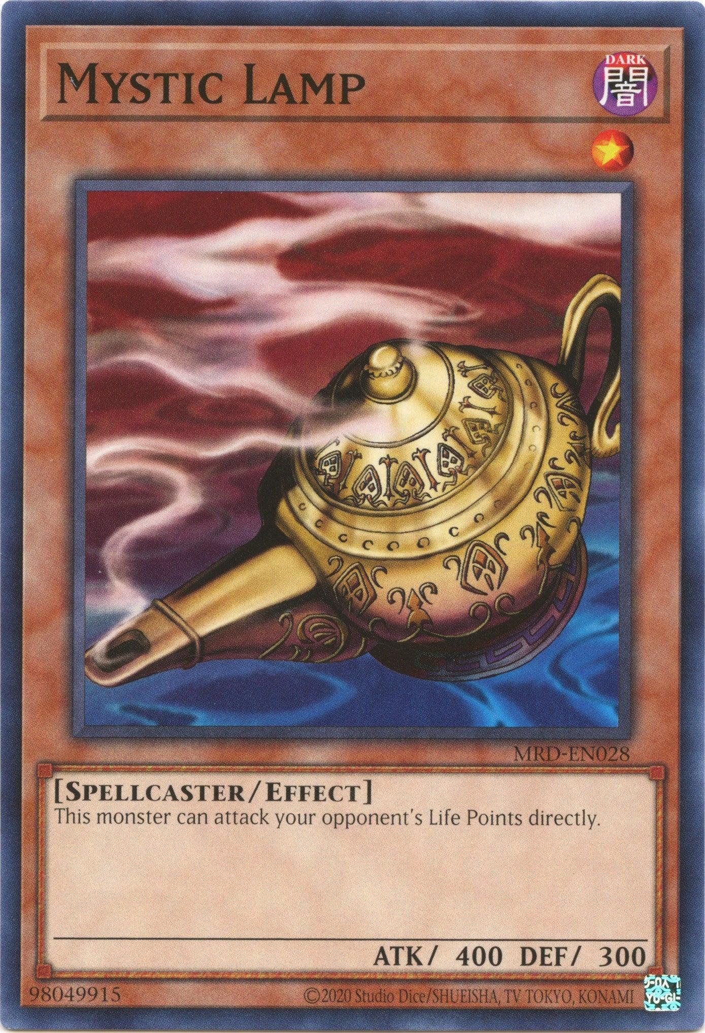 Common, Dark, Effect Monster, Metal Raiders (25th Anniversary Edition), Spellcaster, Unlimited Mystic Lamp (25th Anniversary) [MRD-EN028] Common - Trading Card World