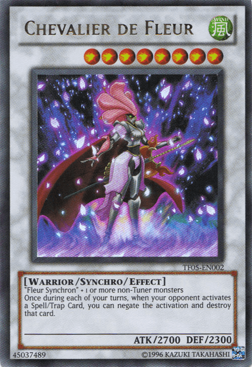 5D's Tag Force Promotional Cards, Limited, Synchro/Effect Monster, Ultra Rare, Warrior, Wind Chevalier de Fleur [TF05-EN002] Ultra Rare - Trading Card World