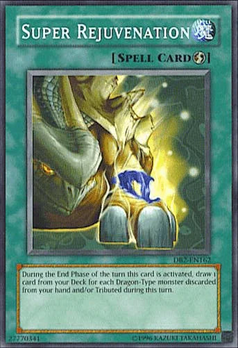 Common, Dark Beginning 2, Quick Play Spell, Spell, Unlimited Super Rejuvenation [DB2-EN162] Common - Trading Card World