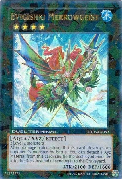Aqua, Duel Terminal 6, Limited, Ultra Rare, Water, Xyz/Effect Monster Evigishki Merrowgeist [DT06-EN089] Ultra Rare - Trading Card World