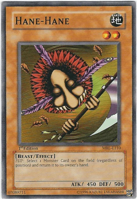 1st Edition, Beast, Common, Earth, Effect Monster, Magic Ruler, Unlimited Hane-Hane [MRL-E110] Common - Trading Card World