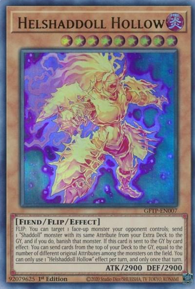 1st Edition, Effect Monster, Fiend, Fire, Ghosts from the Past, Ultra Rare Helshaddoll Hollow [GFTP-EN007] Ultra Rare - Trading Card World