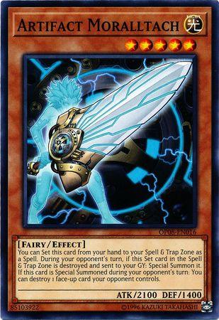 Common, Effect Monster, Fairy, Light, OTS Tournament Pack 8, Unlimited Artifact Moralltach [OP08-EN016] Common - Trading Card World