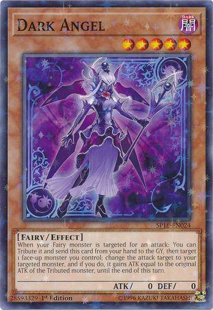 1st Edition, Dark, Effect Monster, Fairy, Star Pack VRAINS, Starfoil Rare Dark Angel [SP18-EN024] Starfoil Rare - Trading Card World