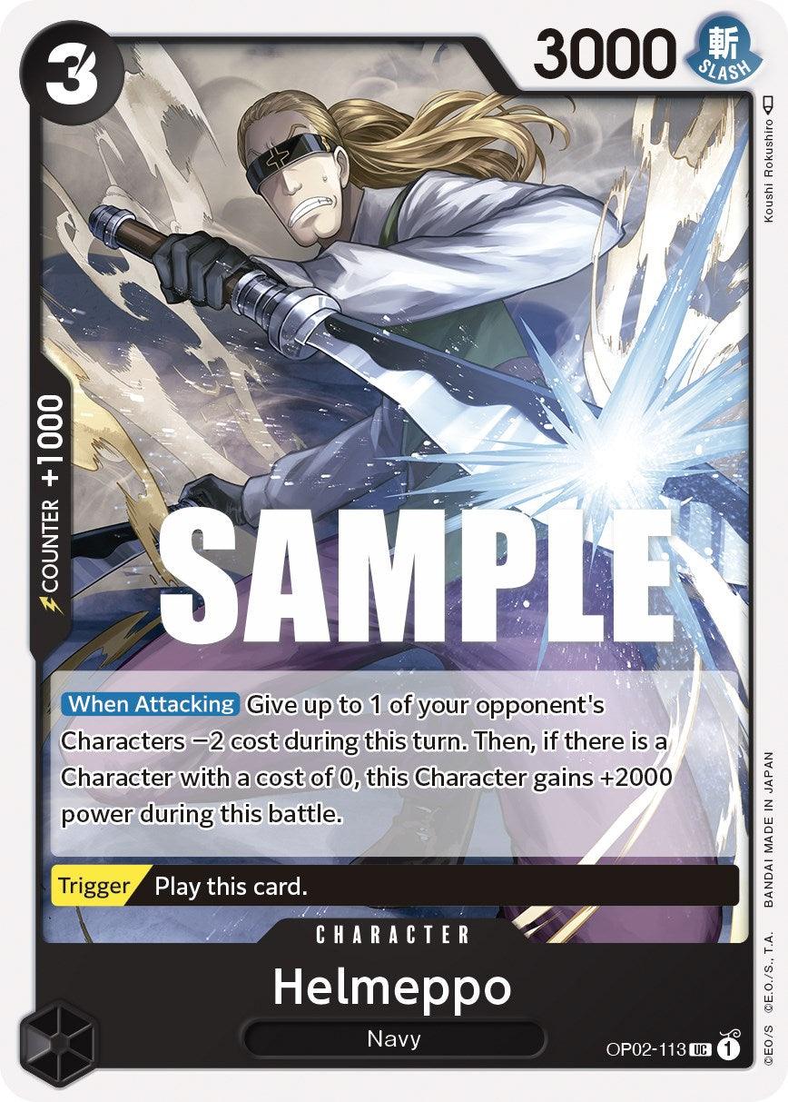 Character, Navy, Paramount War, Uncommon Helmeppo [Paramount War] - Trading Card World