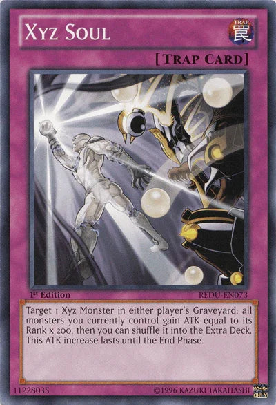 1st Edition, Common, Normal Trap, Return of the Duelist, Trap, Unlimited Xyz Soul [REDU-EN073] Common - Trading Card World