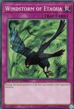 Common, Normal Trap, Speed Duel: Event Pack, Trap, Unlimited Windstorm of Etaqua [EVSD-EN005] Common - Trading Card World