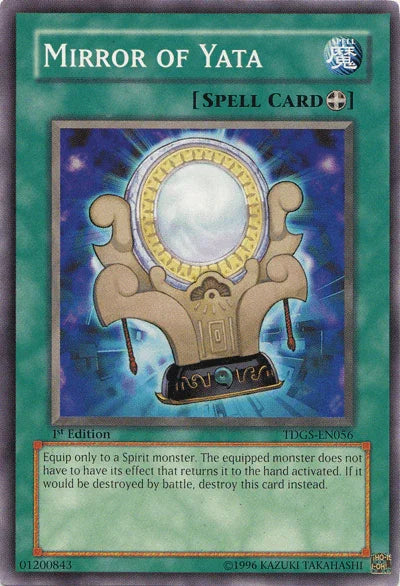 1st Edition, Common, Equip Spell, Spell, The Duelist Genesis, Unlimited Mirror of Yata [TDGS-EN056] Common - Trading Card World