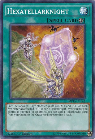 1st Edition, 2015 Mega-Tins Mega Pack, Common, Field Spell, Spell Hexatellarknight [MP15-EN173] Common - Trading Card World
