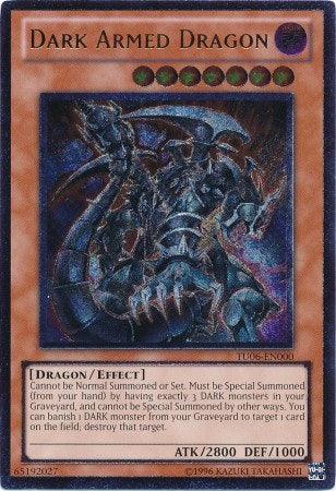 Dark, Dragon, Effect Monster, Turbo Pack: Booster Six, Ultimate Rare, Unlimited Dark Armed Dragon [TU06-EN000] Ultimate Rare - Trading Card World