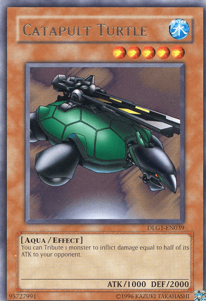 Aqua, Dark Legends, Effect Monster, Rare, Unlimited, Water Catapult Turtle [DLG1-EN039] Rare - Trading Card World
