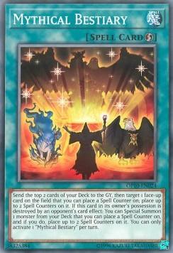 Common, OTS Tournament Pack 10, Quick Play Spell, Spell, Unlimited Mythical Bestiary [OP10-EN024] Common - Trading Card World
