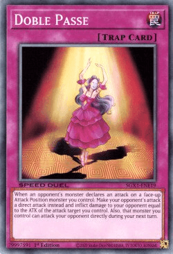 1st Edition, Common, Normal Trap, Speed Duel GX: Duel Academy Box, Trap Doble Passe [SGX1-ENE19] Common - Trading Card World