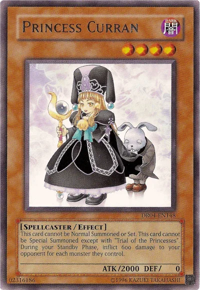 Dark, Dark Revelation Volume 4, Effect Monster, Rare, Spellcaster, Unlimited Princess Curran [DR04-EN148] Rare - Trading Card World