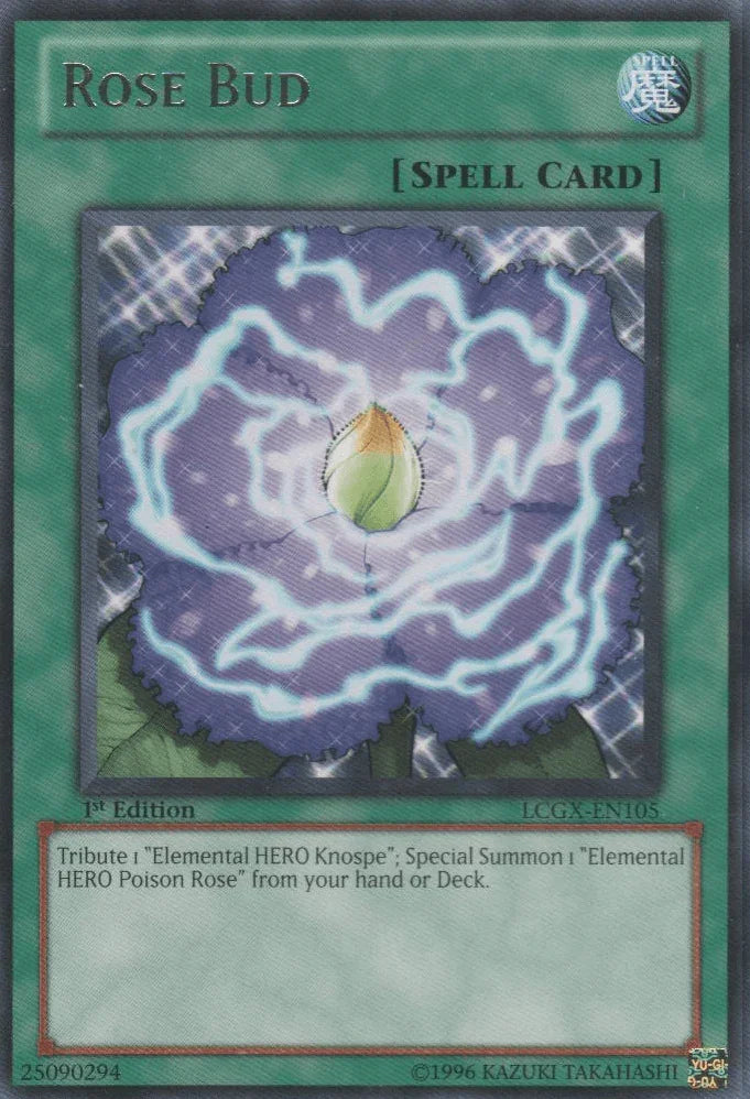 1st Edition, Legendary Collection 2, Normal Spell, Rare, Spell, Unlimited Rose Bud [LCGX-EN105] Rare - Trading Card World