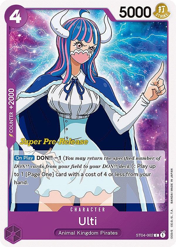 Animal Kingdom Pirates, Character, Common, Starter Decks, Super Pre-Release Starter Deck: Animal Kingdom Pirates Ulti [Super Pre-Release Starter Deck: Animal Kingdom Pirates] - Trading Card World