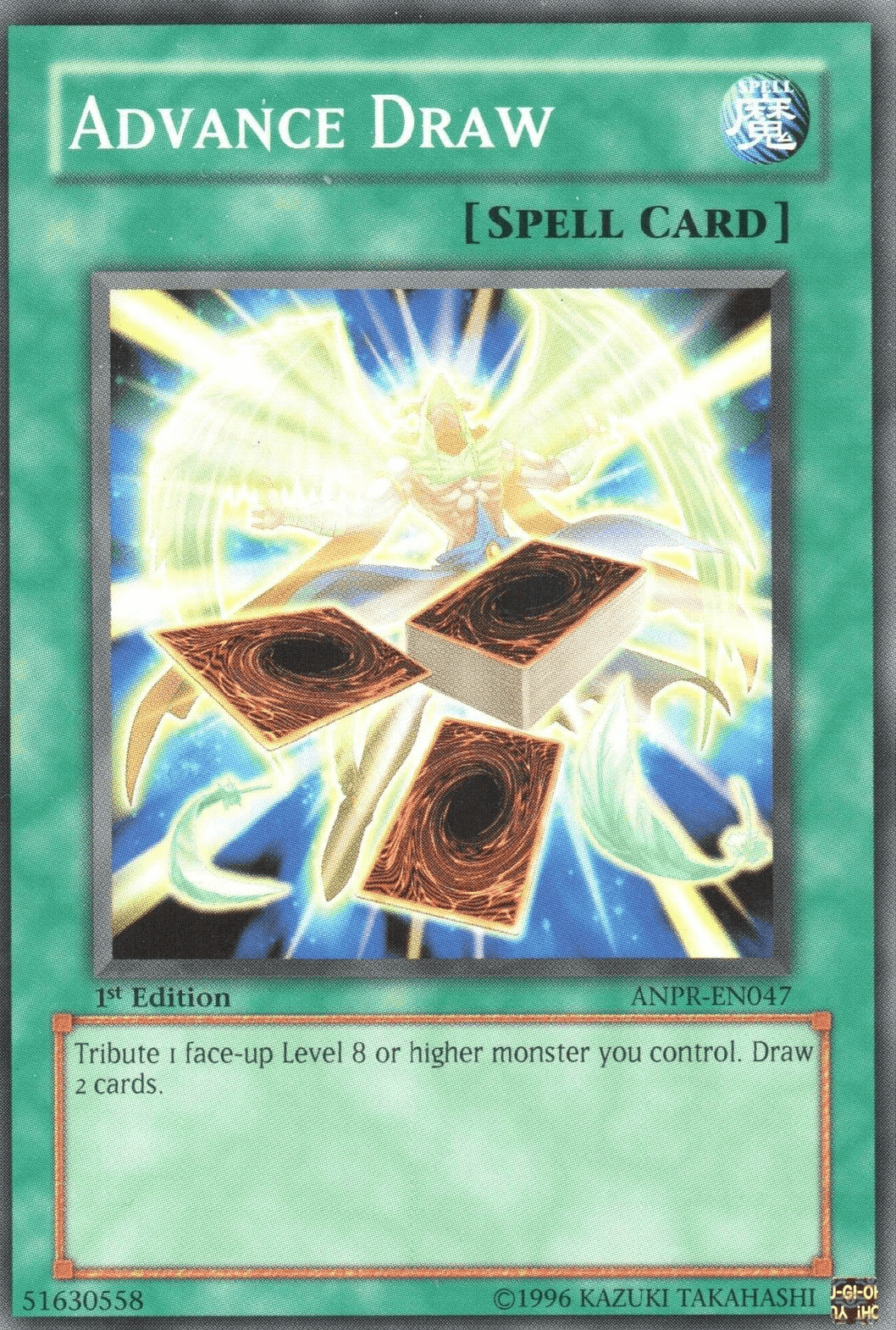 1st Edition, Ancient Prophecy, Common, Normal Spell, Spell, Unlimited Advance Draw [ANPR-EN047] Common - Trading Card World