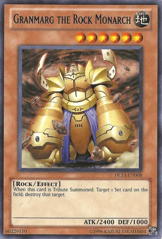 Duelist League Promo, Earth, Effect Monster, Rare, Rock, Unlimited Granmarg the Rock Monarch (Purple) [DL13-EN008] Rare - Trading Card World