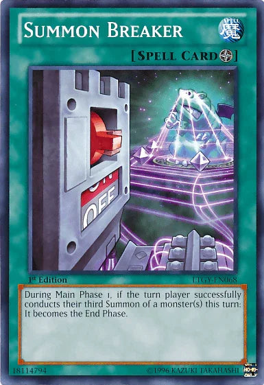 1st Edition, Common, Field Spell, Lord of the Tachyon Galaxy, Spell, Unlimited Summon Breaker [LTGY-EN068] Common - Trading Card World