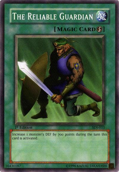 1st Edition, Common, Quick Play Spell, Spell, Starter Deck: Joey, Unlimited The Reliable Guardian [SDJ-033] Common - Trading Card World