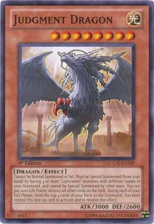 1st Edition, Common, Dragon, Effect Monster, Legendary Collection 2, Light, Unlimited Judgment Dragon [LCGX-EN249] Common - Trading Card World