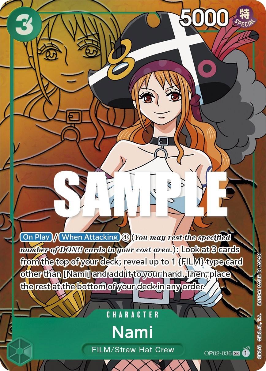 Character, Film, Paramount War, Straw Hat Crew, Super Rare Nami (Alternate Art) [Paramount War] - Trading Card World