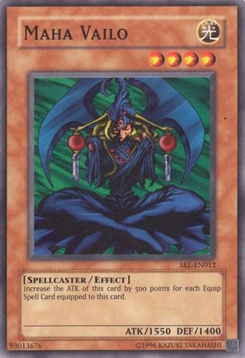 Effect Monster, Light, Spell Ruler, Spellcaster, Super Rare, Unlimited Maha Vailo [SRL-EN012] Super Rare - Trading Card World