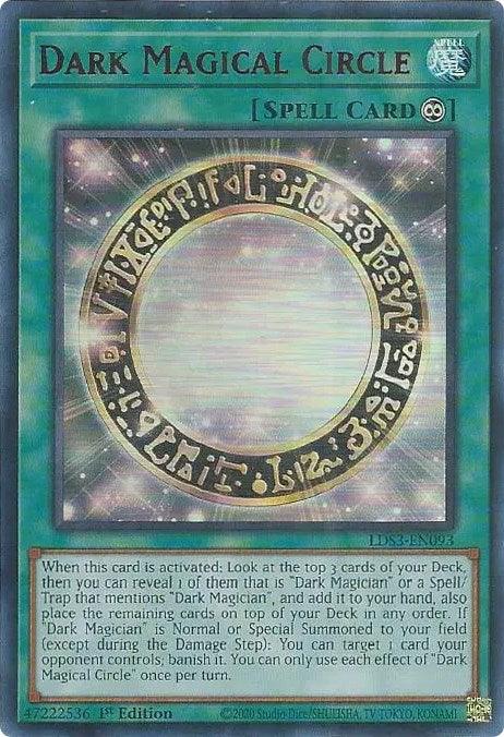 1st Edition, Continuous Spell, Legendary Duelists: Season 3, Spell, Ultra Rare Dark Magical Circle (Red) [LDS3-EN093] Ultra Rare - Trading Card World