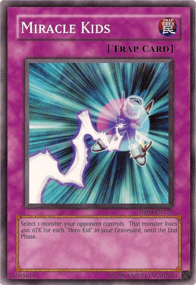 Common, Dark Revelation Volume 4, Normal Trap, Trap, Unlimited Miracle Kids [DR04-EN170] Common - Trading Card World