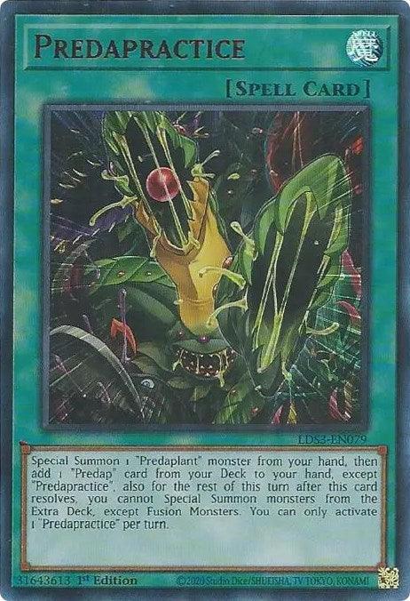 1st Edition, Legendary Duelists: Season 3, Normal Spell, Spell, Ultra Rare Predapractice (Red) [LDS3-EN079] Ultra Rare - Trading Card World