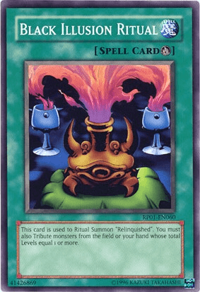Common, Retro Pack 1, Ritual Spell, Spell, Unlimited Black Illusion Ritual [RP01-EN060] Common - Trading Card World