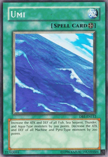 Common, Dark Beginning 1, Field Spell, Spell, Unlimited Umi [DB1-EN112] Common - Trading Card World